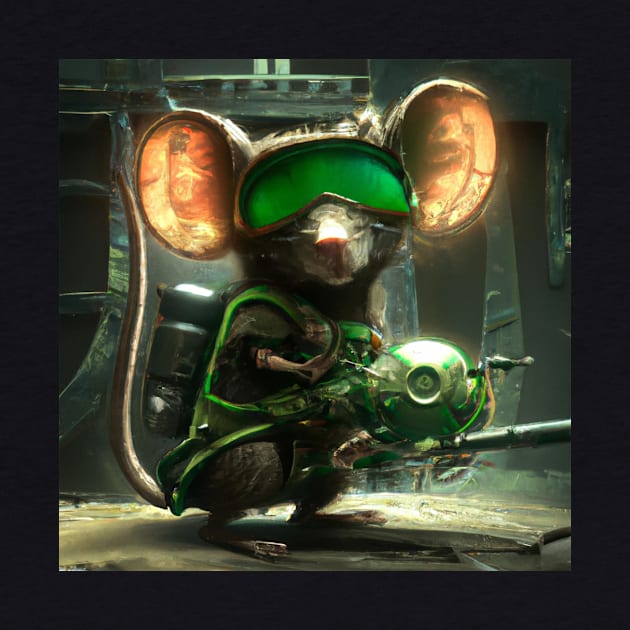 mouse cyborg by Ginstore